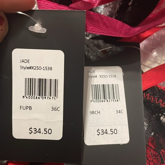 Fredrick’s of Hollywood Jade Open Cup Bra - Picture 7 of 7